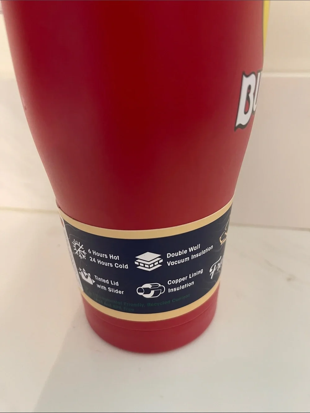 Buc-ee's Red Insulated Travel Tumbler by Yukon Outfitters